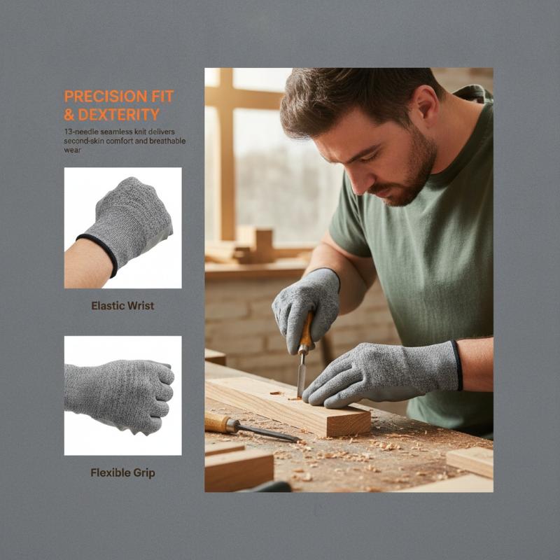 1 Pair High Strength Anti Cut  - огляд і ціна Garden Gloves