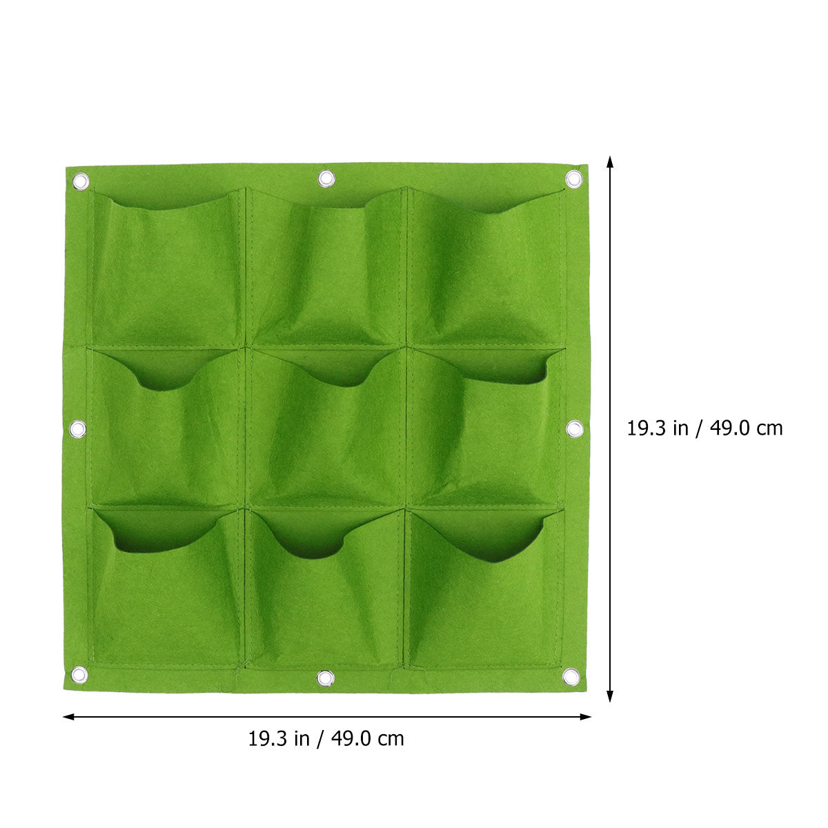9-Pocket Wall Hanging Plant Ba - огляд і ціна Indoor Herb Garden