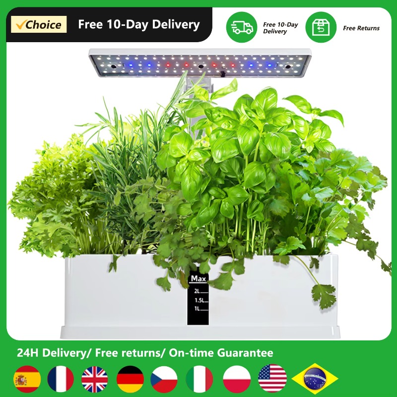 9 Pods Smart Hydroponics Growi - огляд і ціна Hydroponic Kit
