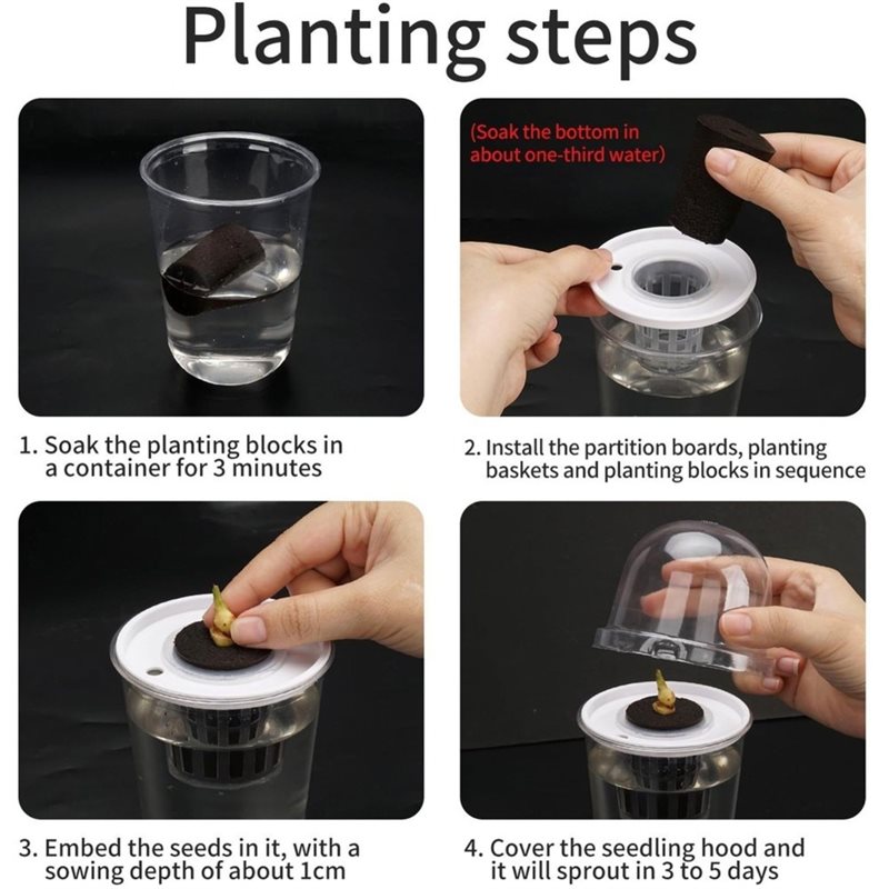 [ABFI!】 Hydroponic Seedling Cu - огляд і ціна Hydroponic Kit