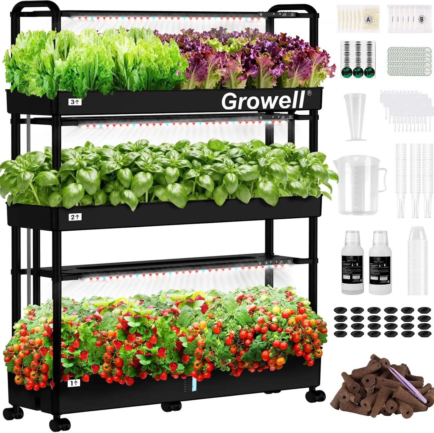 Large Hydroponics Growing Syst - огляд і ціна Hydroponic Kit