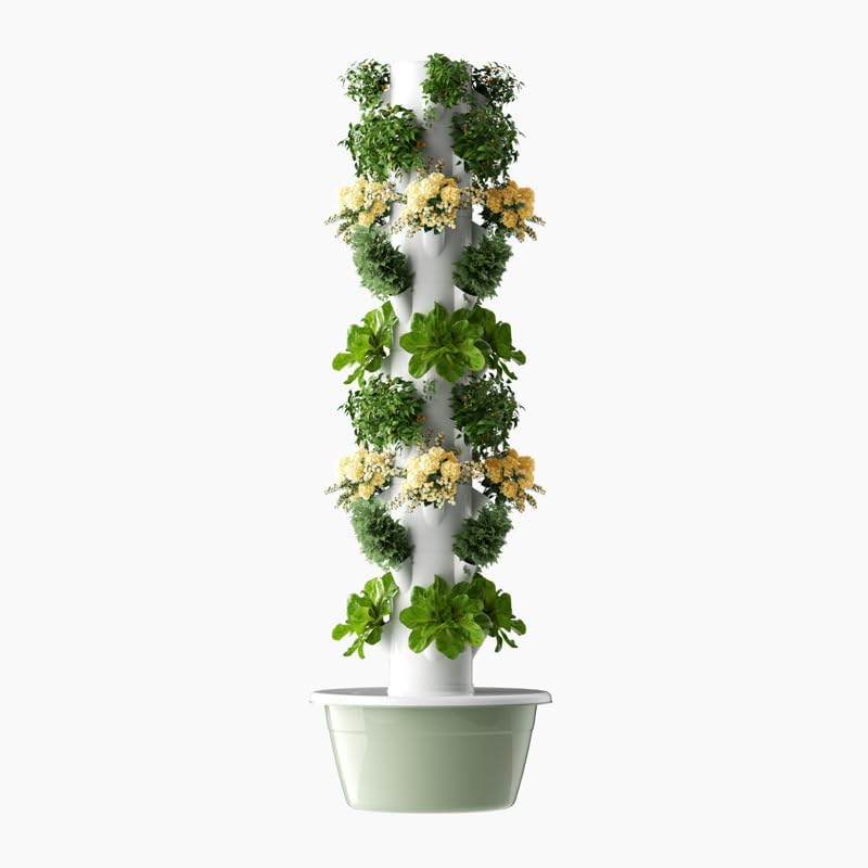 Vertical Hydroponic Grow Tower - огляд і ціна Indoor Herb Garden